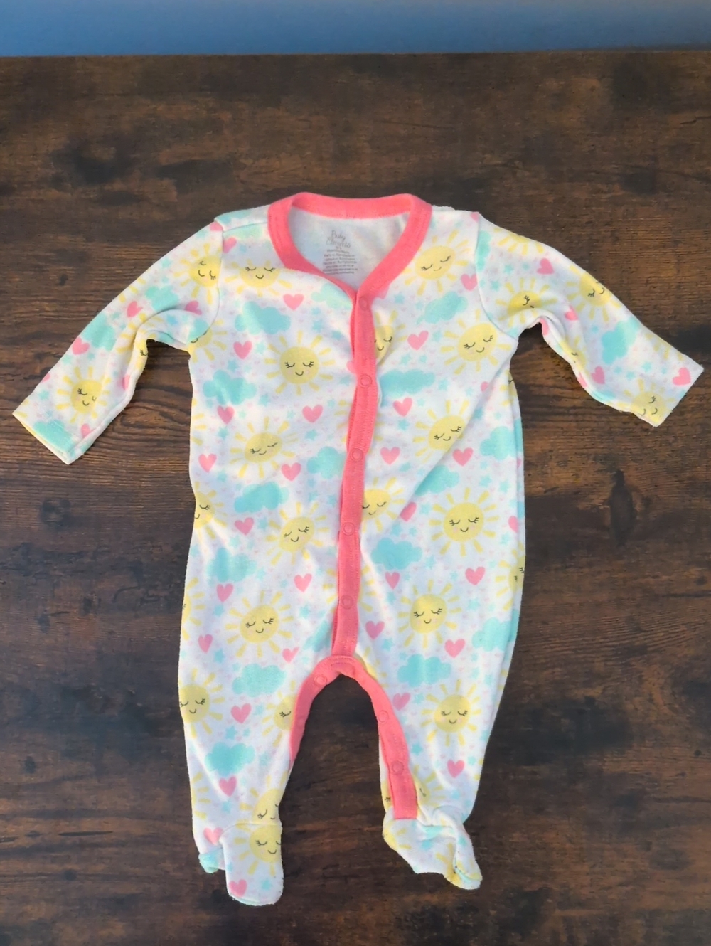 5/$25 Baby Elements Footie Pajama 0-3M